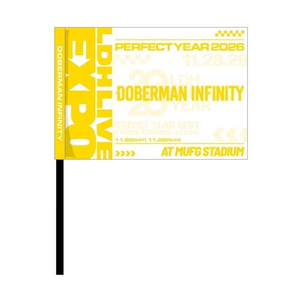 LDH LIVE-EXPO 2026 フラッグ/DOBERMAN INFINITY