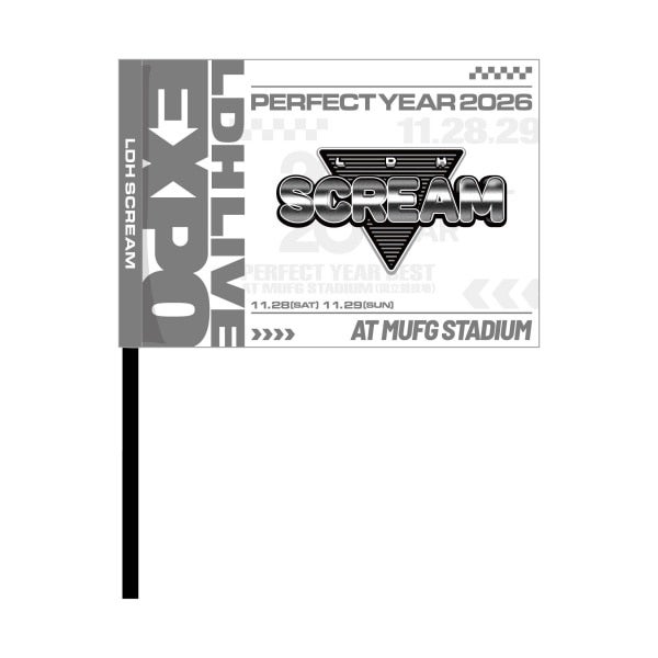 LDH LIVE-EXPO 2026 フラッグ/LDH SCREAM