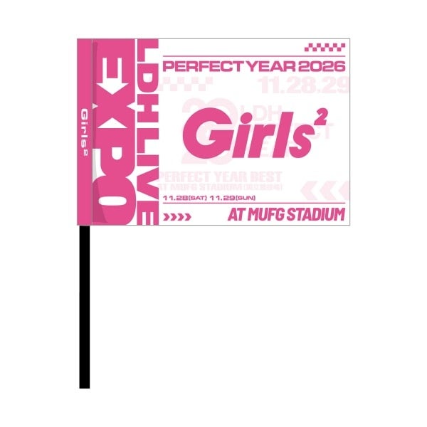 LDH LIVE-EXPO 2026 フラッグ/Girls&sup2;