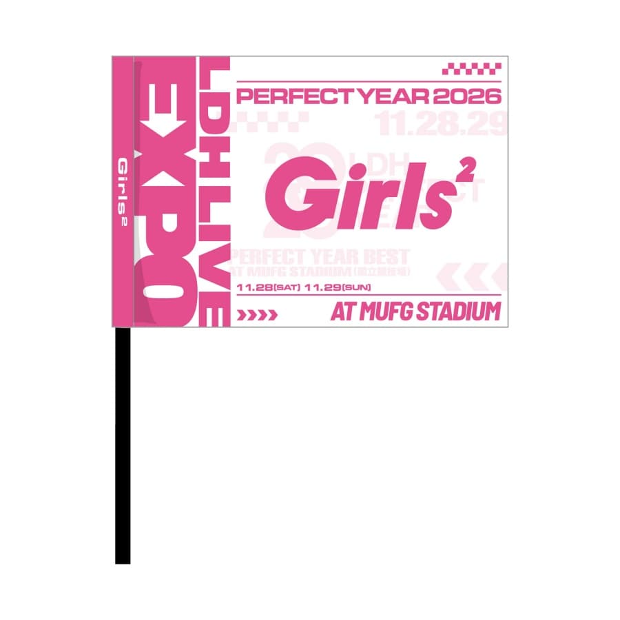 LDH LIVE-EXPO 2026 フラッグ/Girls&sup2; 詳細画像 Girls&sup2; 1
