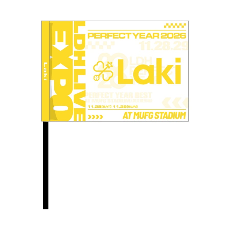 LDH LIVE-EXPO 2026 フラッグ/Laki 詳細画像 Laki 1