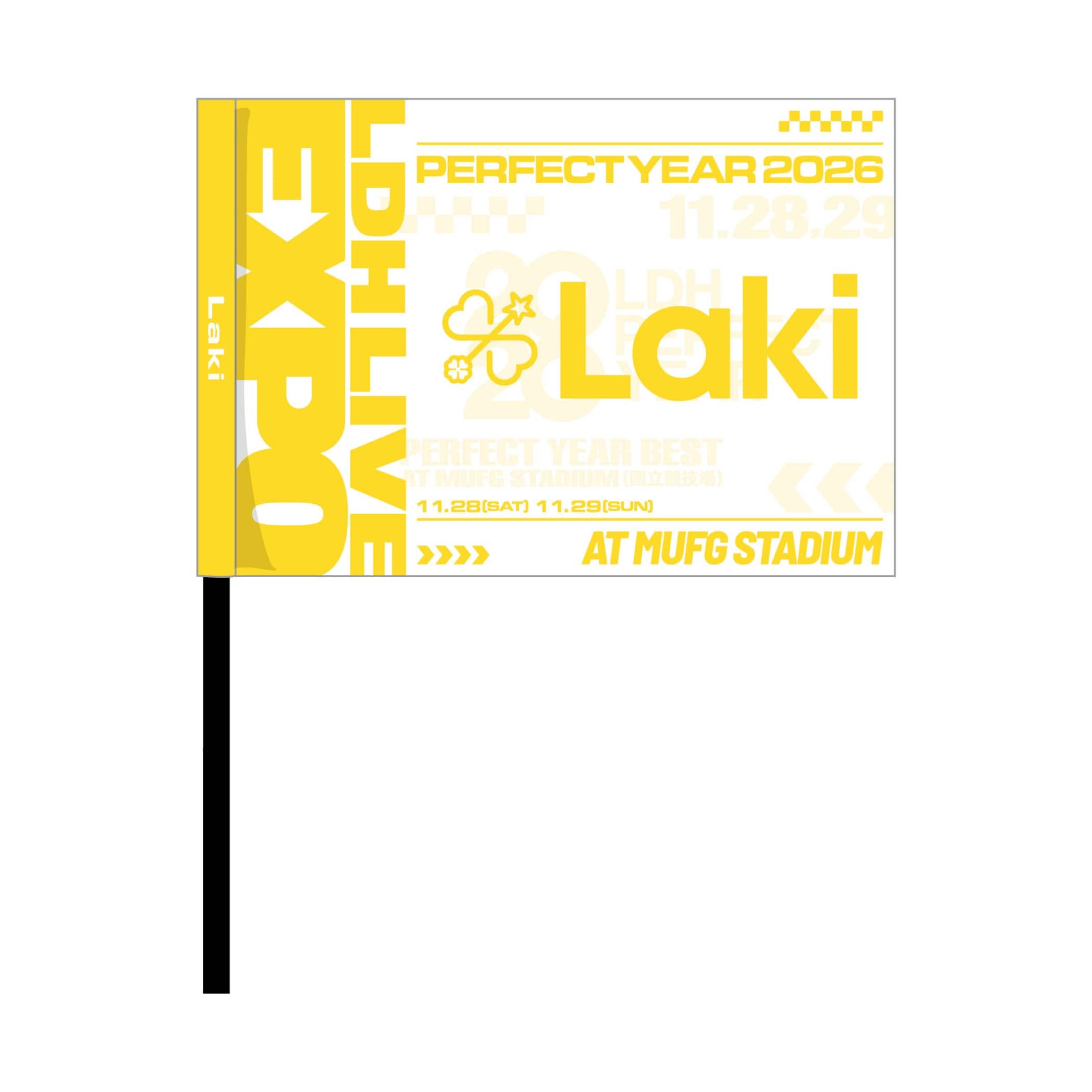 EXILE TRIBE STATION ONLINE STORE｜LDH LIVE-EXPO 2026 フラッグ/Laki