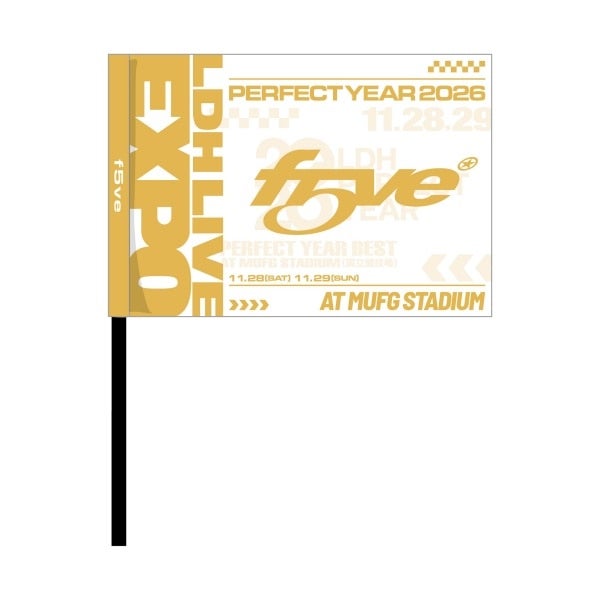 LDH LIVE-EXPO 2026 フラッグ/f5ve