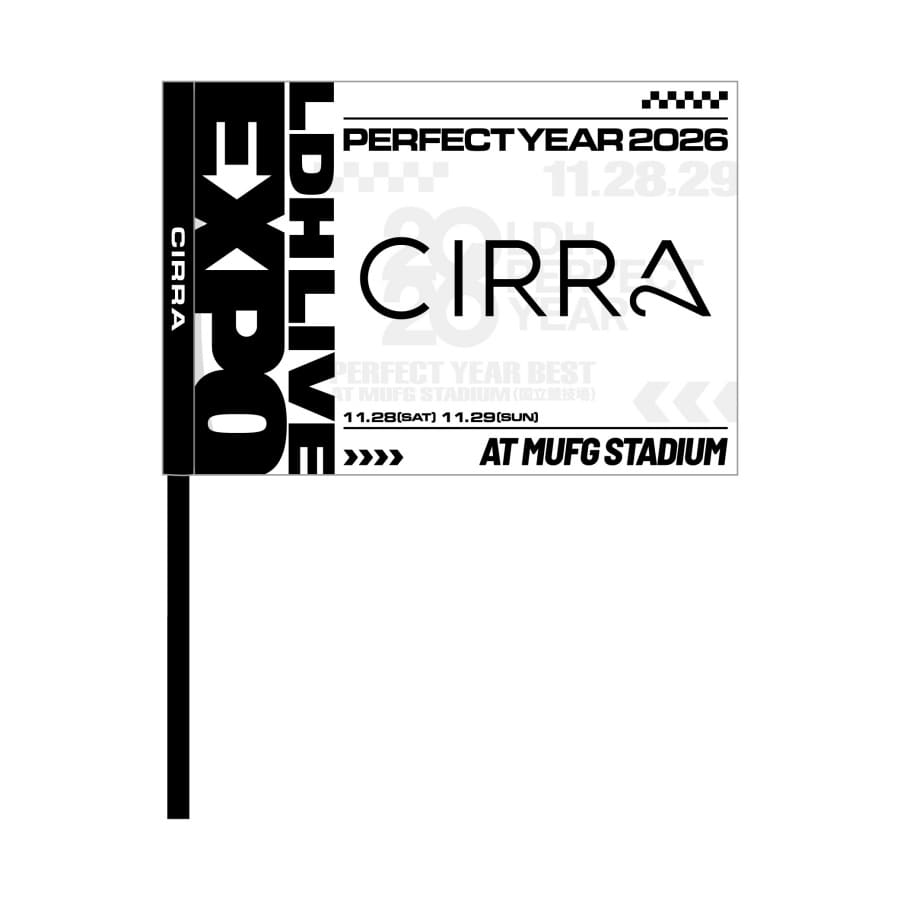 LDH LIVE-EXPO 2026 フラッグ/CIRRA 詳細画像 CIRRA 1