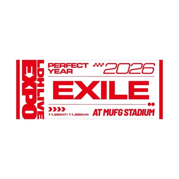 LDH LIVE-EXPO 2026 フェイスタオル/EXILE
