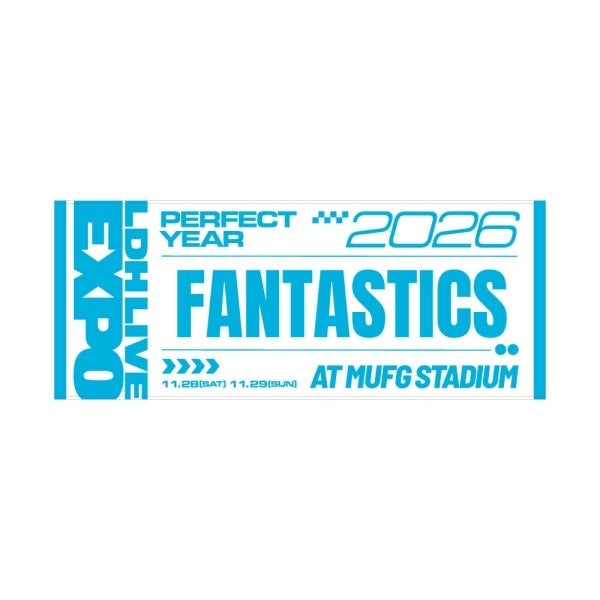 LDH LIVE-EXPO 2026 フェイスタオル/FANTASTICS