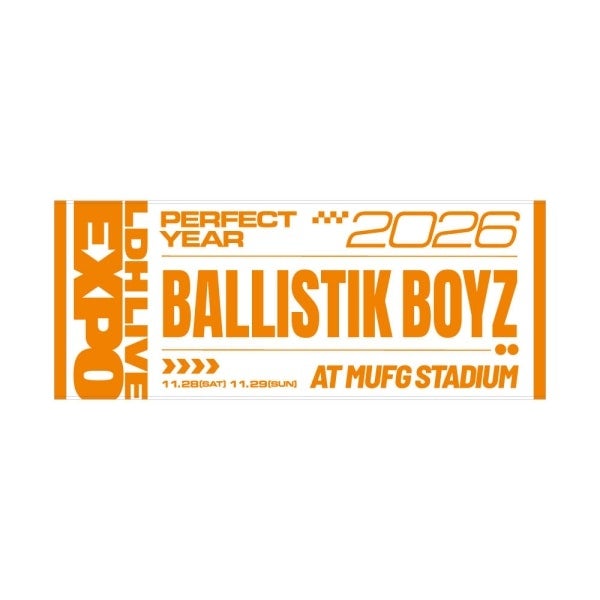 LDH LIVE-EXPO 2026 フェイスタオル/BALLISTIK BOYZ