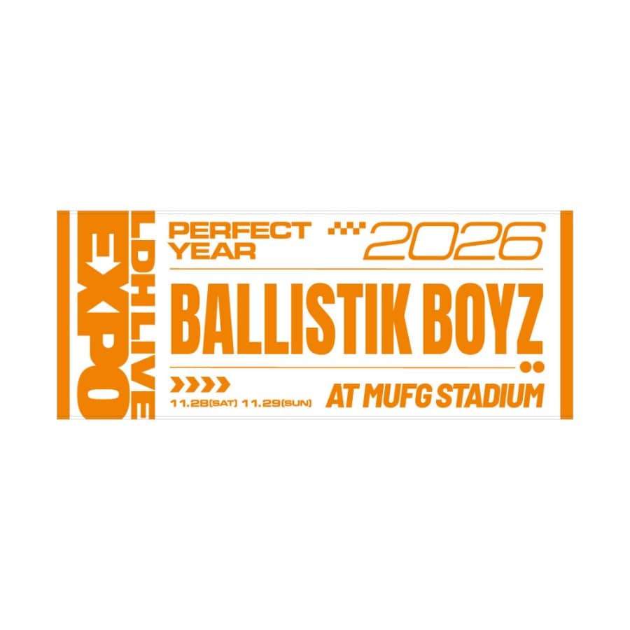 LDH LIVE-EXPO 2026 フェイスタオル/BALLISTIK BOYZ 詳細画像 BALLISTIK BOYZ 1