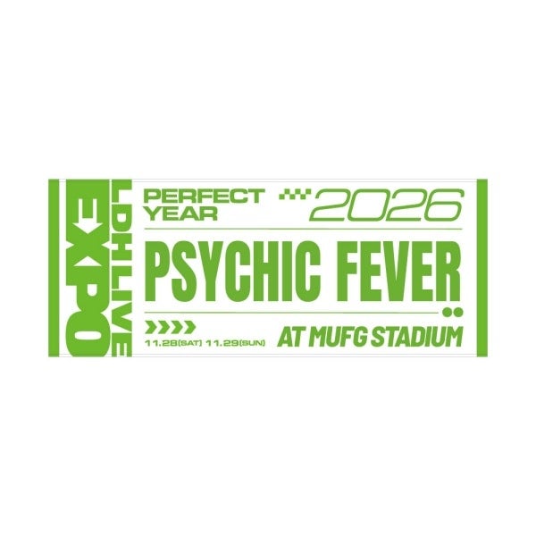 LDH LIVE-EXPO 2026 フェイスタオル/PSYCHIC FEVER