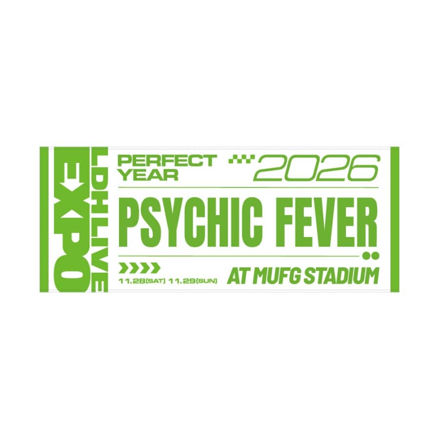 LDH LIVE-EXPO 2026 フェイスタオル/PSYCHIC FEVER 詳細画像 PSYCHIC FEVER 1