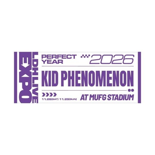 LDH LIVE-EXPO 2026 フェイスタオル/KID PHENOMENON