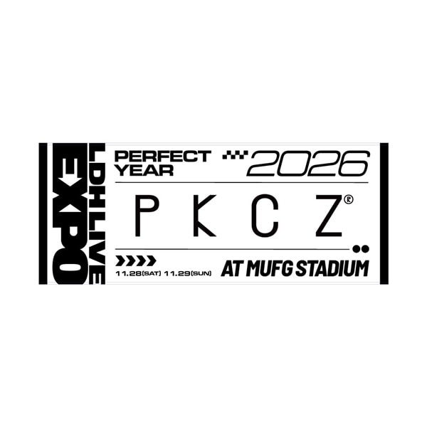 LDH LIVE-EXPO 2026 フェイスタオル/PKCZ&reg;