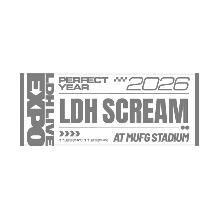 LDH LIVE-EXPO 2026 フェイスタオル/LDH SCREAM 詳細画像 LDH SCREAM 1