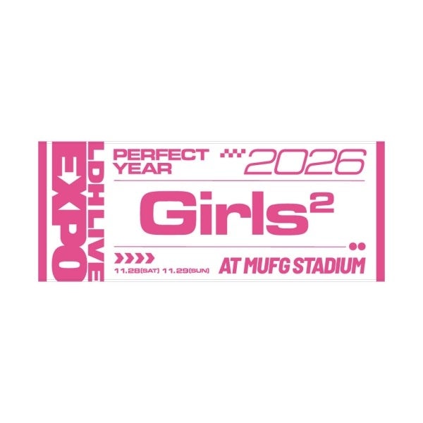 LDH LIVE-EXPO 2026 フェイスタオル/Girls&sup2;