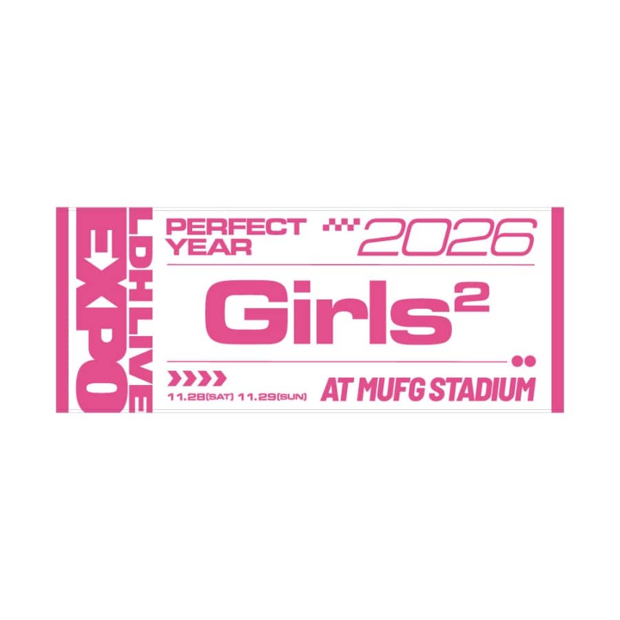 LDH LIVE-EXPO 2026 フェイスタオル/Girls&sup2; 詳細画像 Girls&sup2; 1