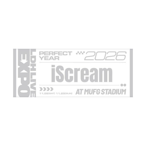 LDH LIVE-EXPO 2026 フェイスタオル/iScream