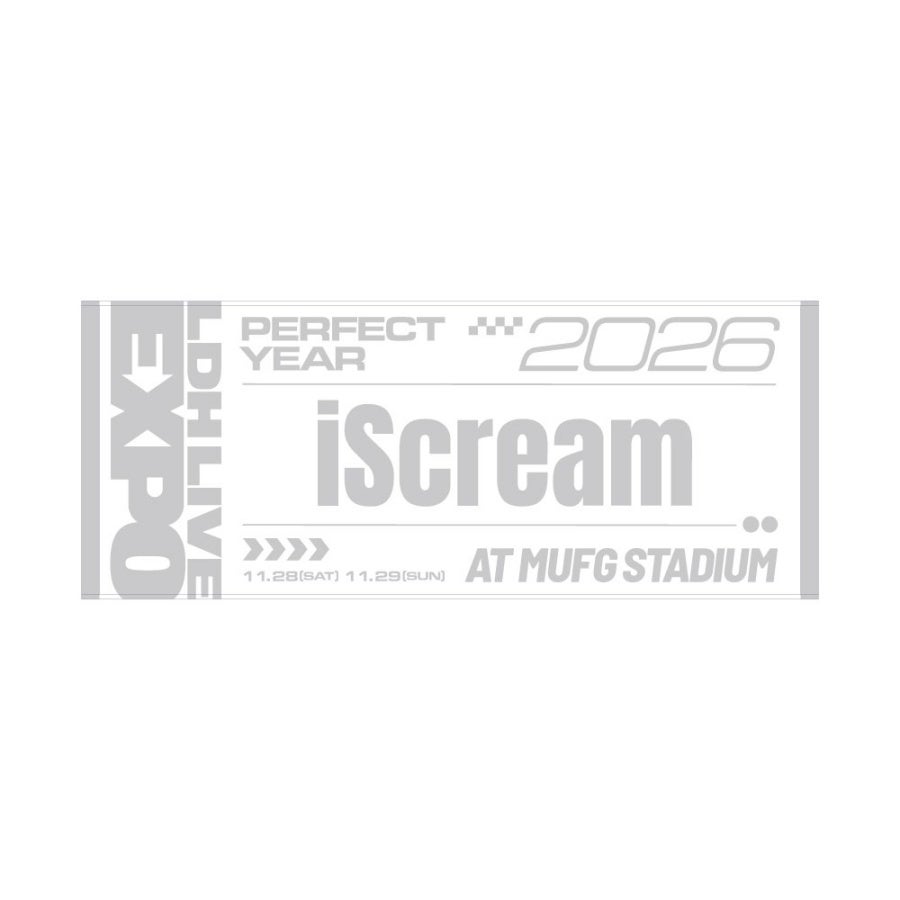 LDH LIVE-EXPO 2026 フェイスタオル/iScream 詳細画像 iScream 1
