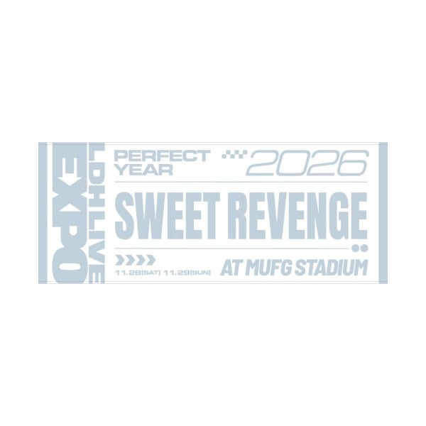 LDH LIVE-EXPO 2026 フェイスタオル/SWEET REVENGE