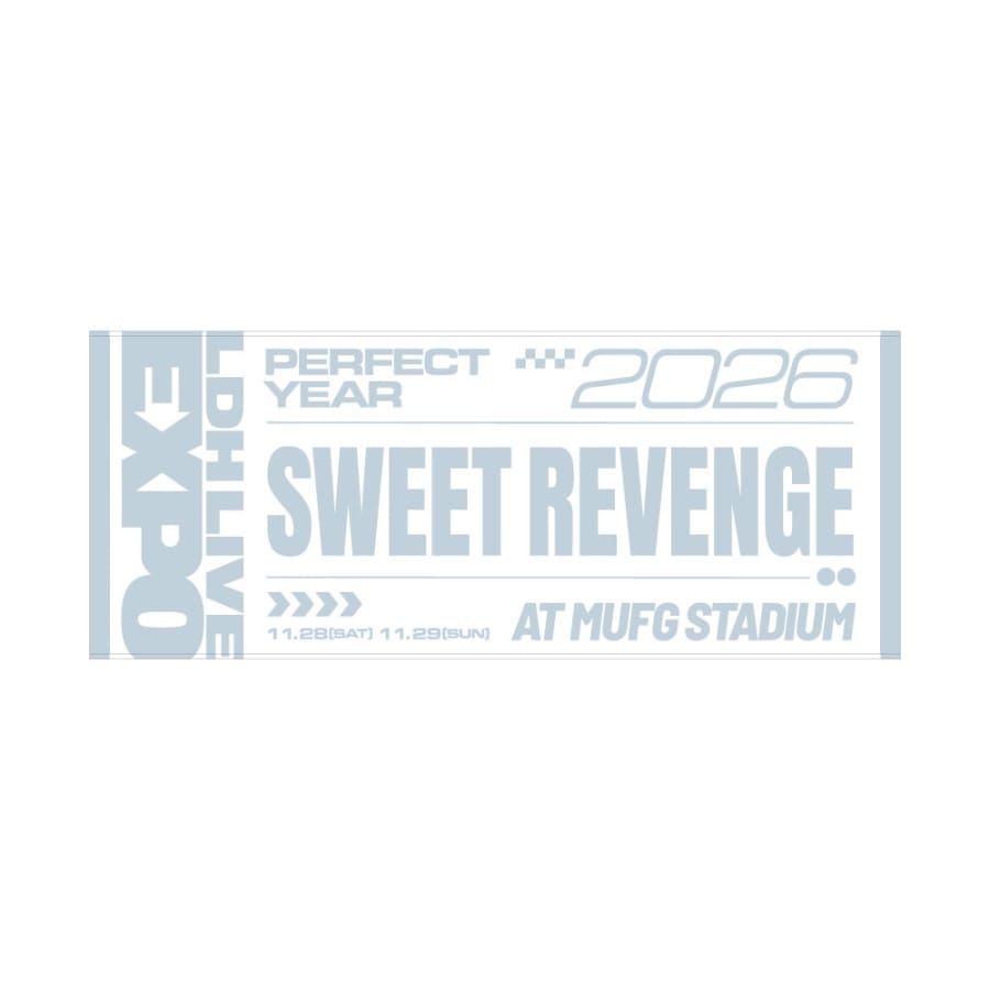 LDH LIVE-EXPO 2026 フェイスタオル/SWEET REVENGE 詳細画像 SWEET REVENGE 1