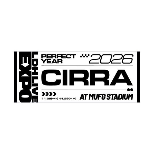 LDH LIVE-EXPO 2026 フェイスタオル/CIRRA