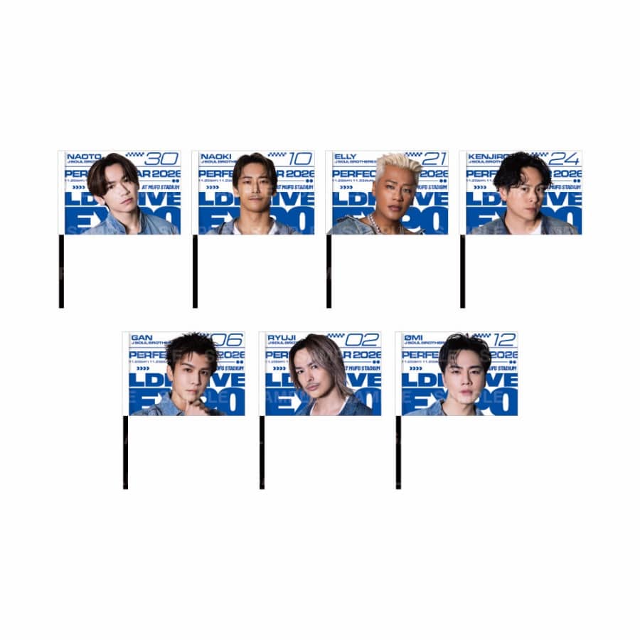 LDH LIVE-EXPO 2026 ビジュアルフラッグ/三代目 J SOUL BROTHERS 詳細画像 カラー共通 1