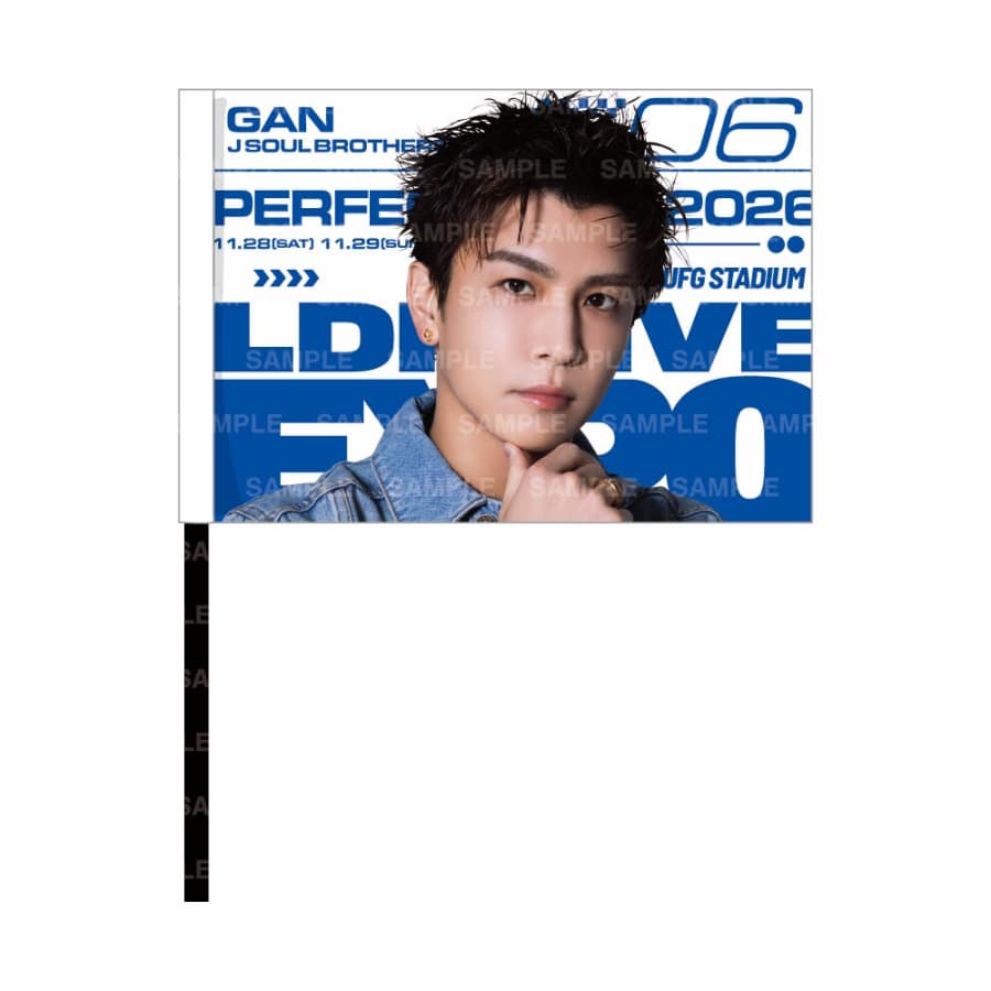 LDH LIVE-EXPO 2026 ビジュアルフラッグ/三代目 J SOUL BROTHERS 詳細画像 岩田剛典 1