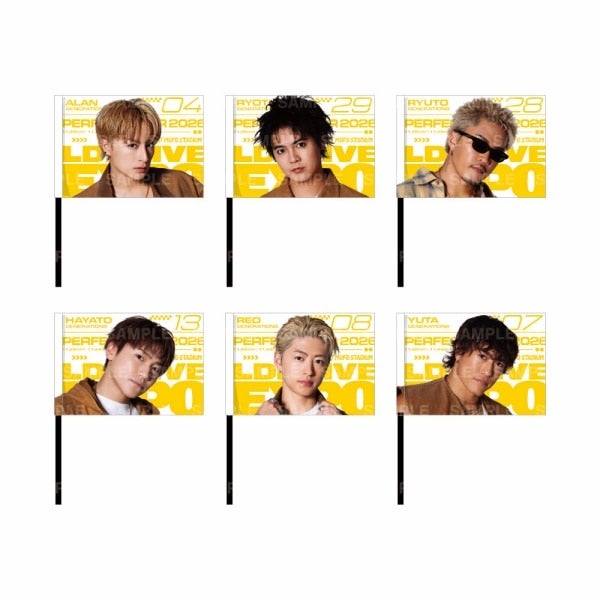 LDH LIVE-EXPO 2026 ビジュアルフラッグ/GENERATIONS