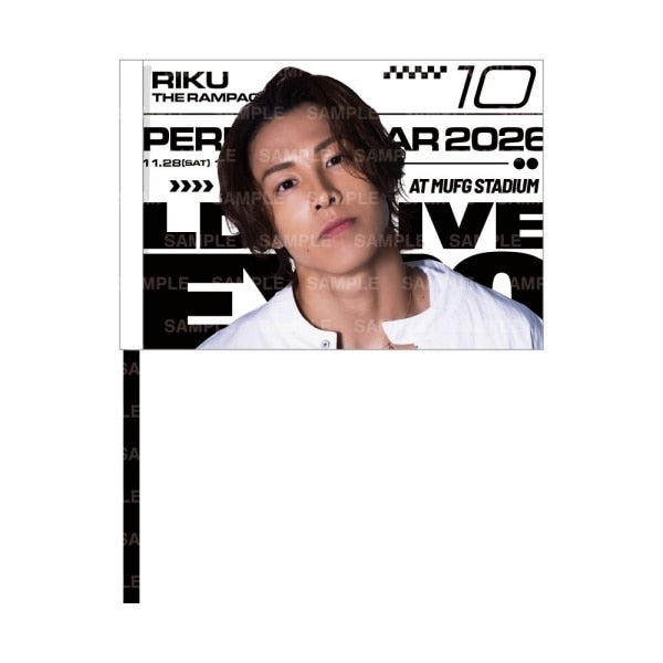 LDH LIVE-EXPO 2026 ビジュアルフラッグ/THE RAMPAGE 詳細画像
