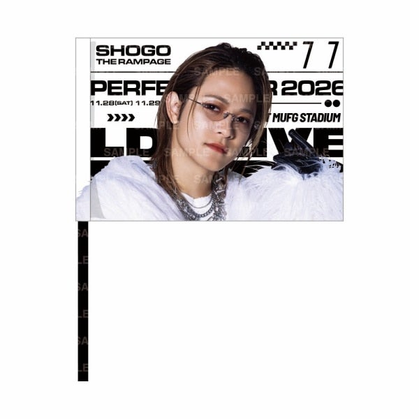 LDH LIVE-EXPO 2026 ビジュアルフラッグ/THE RAMPAGE 詳細画像