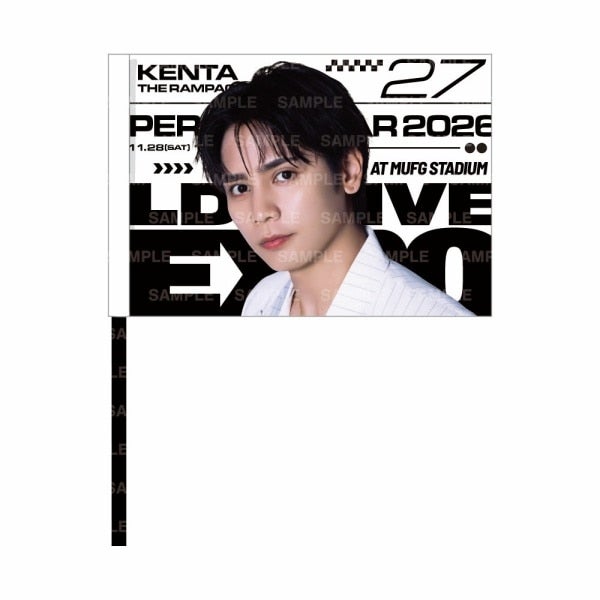 LDH LIVE-EXPO 2026 ビジュアルフラッグ/THE RAMPAGE 詳細画像