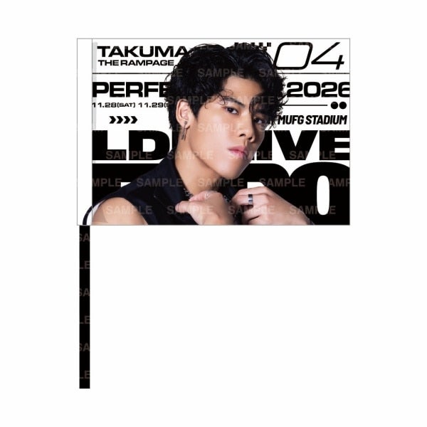 LDH LIVE-EXPO 2026 ビジュアルフラッグ/THE RAMPAGE 詳細画像