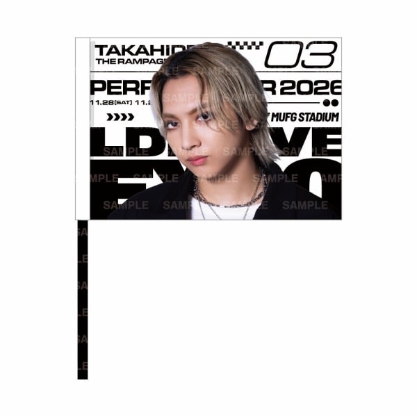 LDH LIVE-EXPO 2026 ビジュアルフラッグ/THE RAMPAGE 詳細画像