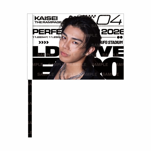LDH LIVE-EXPO 2026 ビジュアルフラッグ/THE RAMPAGE 詳細画像
