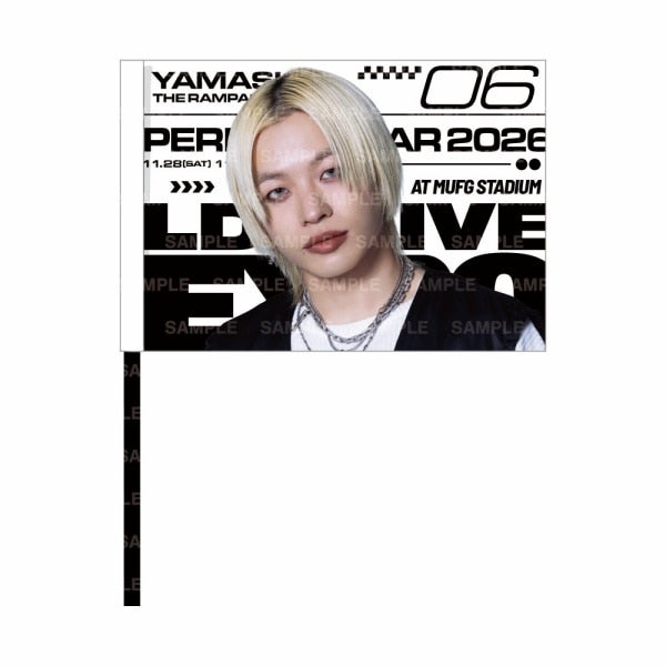LDH LIVE-EXPO 2026 ビジュアルフラッグ/THE RAMPAGE 詳細画像