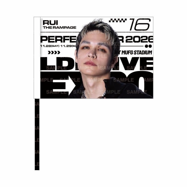 LDH LIVE-EXPO 2026 ビジュアルフラッグ/THE RAMPAGE 詳細画像
