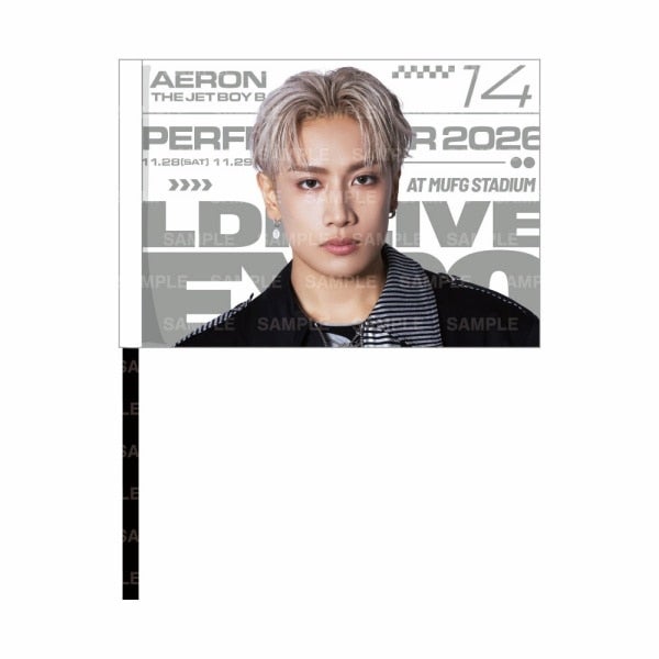 LDH LIVE-EXPO 2026 ビジュアルフラッグ/THE JET BOY BANGERZ 詳細画像