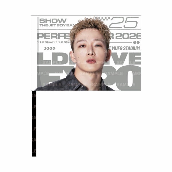 LDH LIVE-EXPO 2026 ビジュアルフラッグ/THE JET BOY BANGERZ 詳細画像
