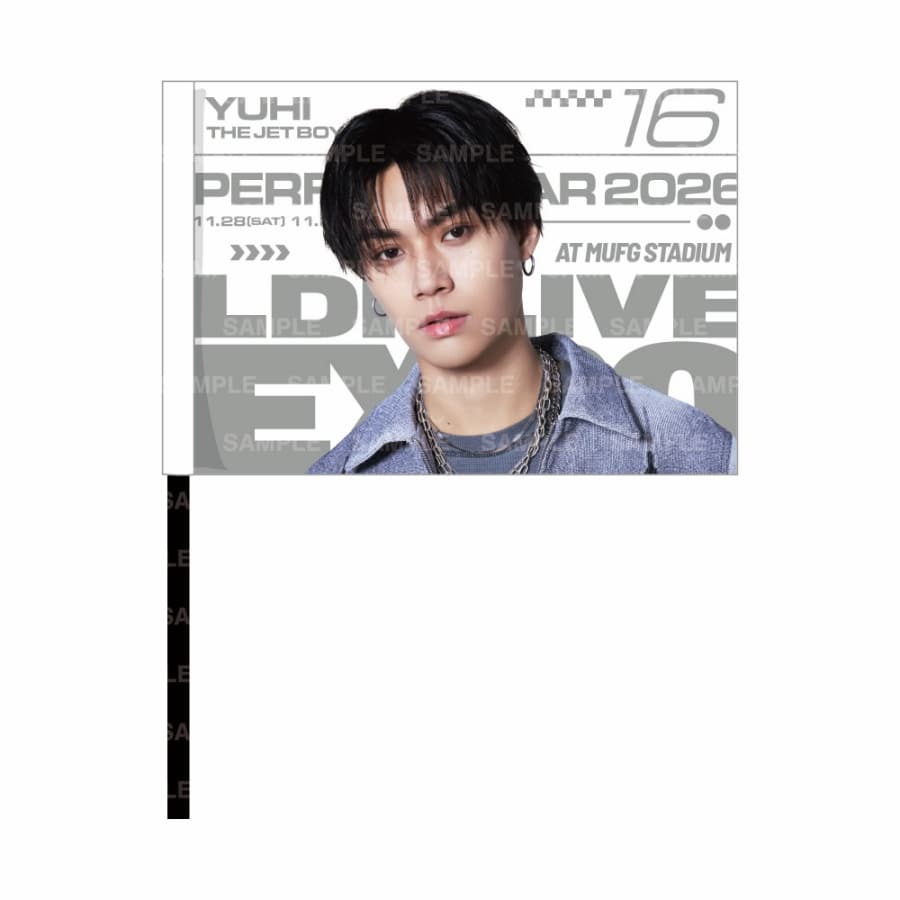 LDH LIVE-EXPO 2026 ビジュアルフラッグ/THE JET BOY BANGERZ 詳細画像 YUHI 1