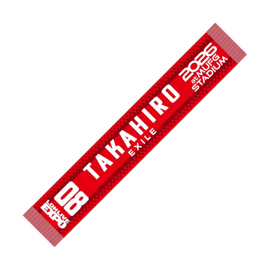 LDH LIVE-EXPO 2026 マフラータオル/EXILE 詳細画像 EXILE TAKAHIRO 1