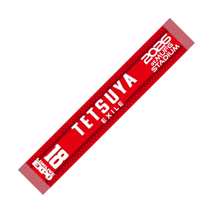 LDH LIVE-EXPO 2026 マフラータオル/EXILE 詳細画像 EXILE TETSUYA 1