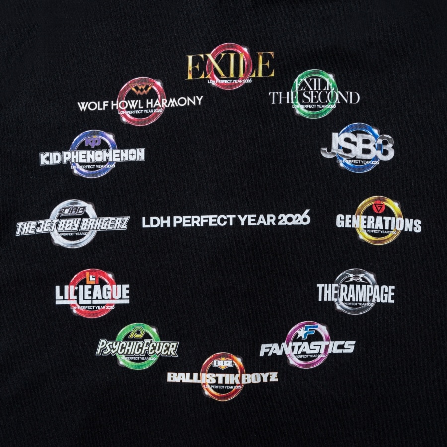 PERFECT YEAR 2026 ZIPパーカー/BLACK 詳細画像 カラー共通 2