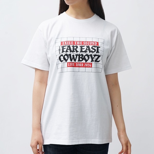 THE FAR EAST COWBOYZ ツアーTシャツ/WHITE 詳細画像
