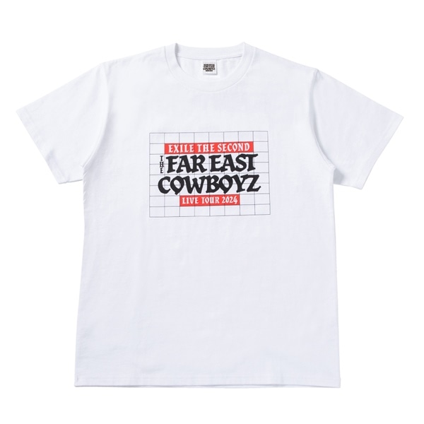 THE FAR EAST COWBOYZ ツアーTシャツ/WHITE