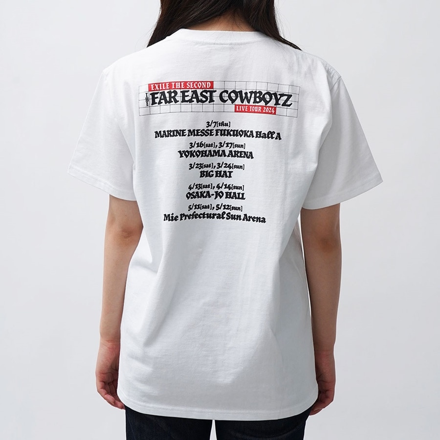 THE FAR EAST COWBOYZ ツアーTシャツ/WHITE 詳細画像 WHITE 6