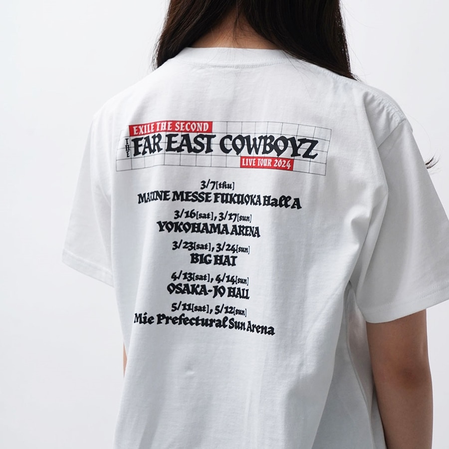 THE FAR EAST COWBOYZ ツアーTシャツ/WHITE 詳細画像 WHITE 7