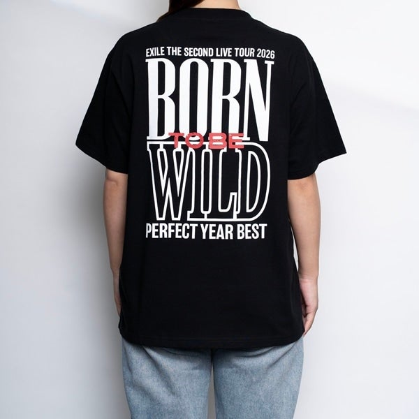 PERFECT YEAR BEST ～Born To Be Wild～ ロゴTシャツ/BLACK 詳細画像