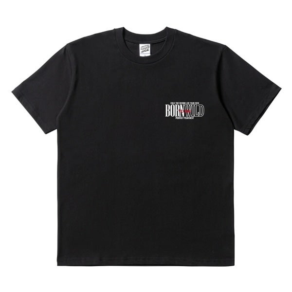 PERFECT YEAR BEST ～Born To Be Wild～ ロゴTシャツ/BLACK