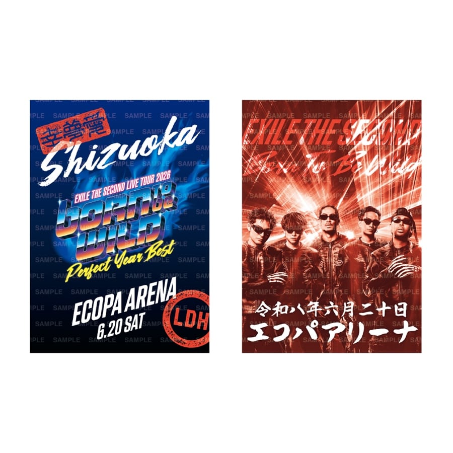 【会場限定】PERFECT YEAR BEST ～Born To Be Wild～ 御楽印2枚セット 詳細画像 6/20静岡 1