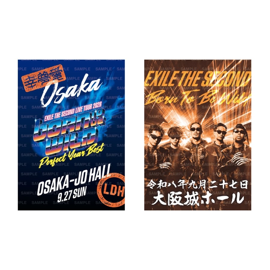 【会場限定】PERFECT YEAR BEST ～Born To Be Wild～ 御楽印2枚セット 詳細画像 9/27大阪 1