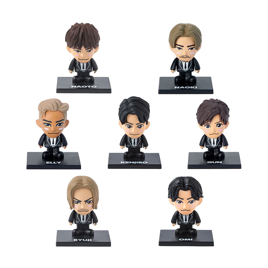 Exile Tribe Station Online Store 三代目 J Soul Brothers 10th Anniversary フィギュア 全7種